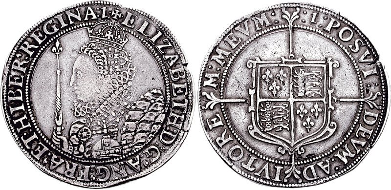 Elizabeth I Crown 1602