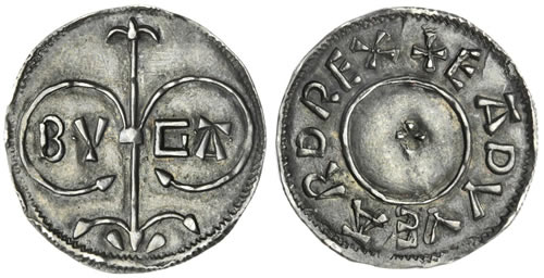 Edward the Elder of Wessex penny of Chester