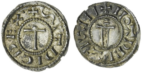 Danelaw Vikings, Sihtric Caech penny, 921-27