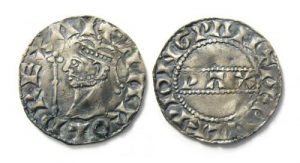 Lot 304, Harold II penny of Cambridge