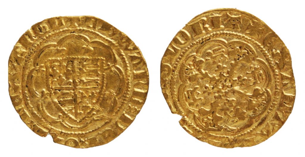 Edward III Quarter Noble - John Bromley
