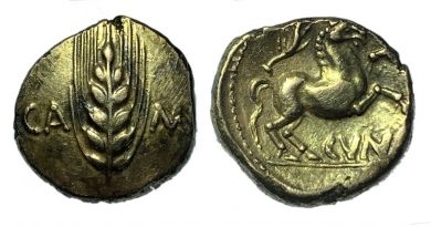 Gold Stater of Cauvellauni and Trinovantes