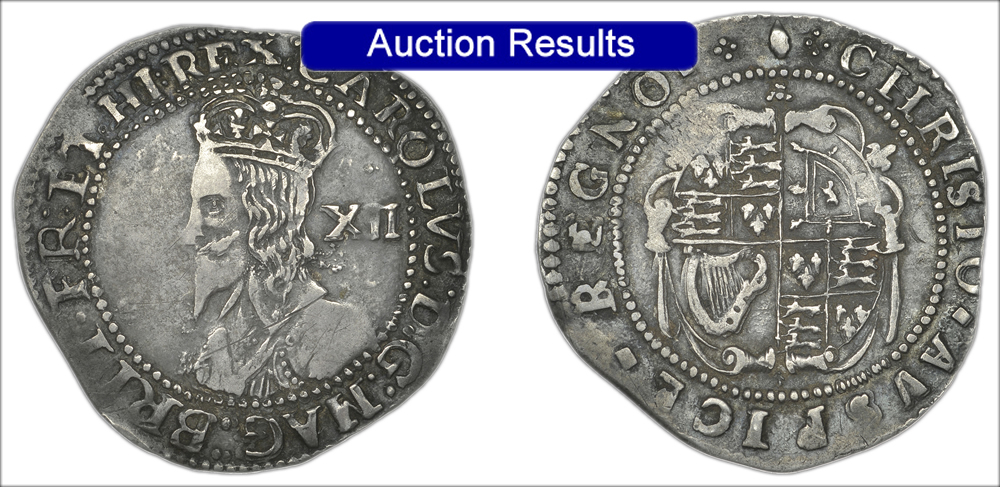 Lot 82, Charles I Shilling Auction Results