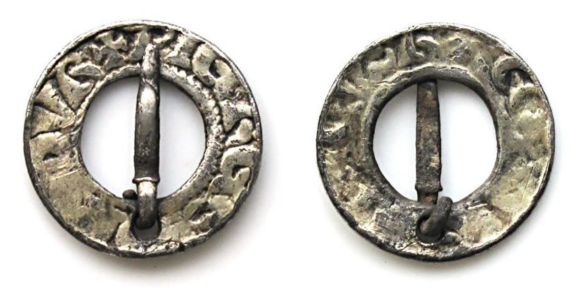 Medieval Annular coin brooch