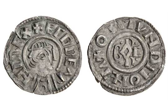 Ecgberht of Wessex penny - Spink lot 47