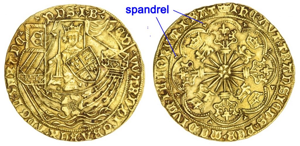 Edward IV Ryal - Spandrel Answer