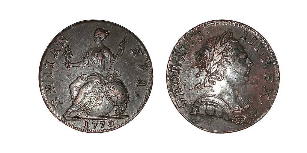 George III Half Penny