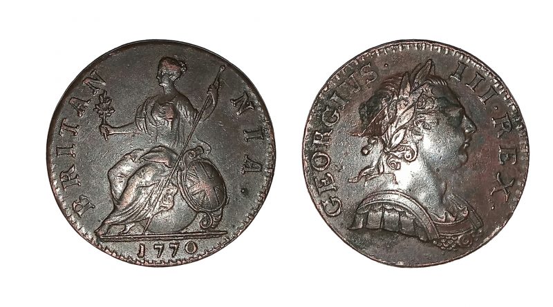 George III Half Penny