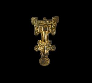 Lot 471, Anglo-Saxon Gilt Great Square-Headed Brooch