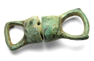 lot 82, Medieval Bronze Leash Swivel