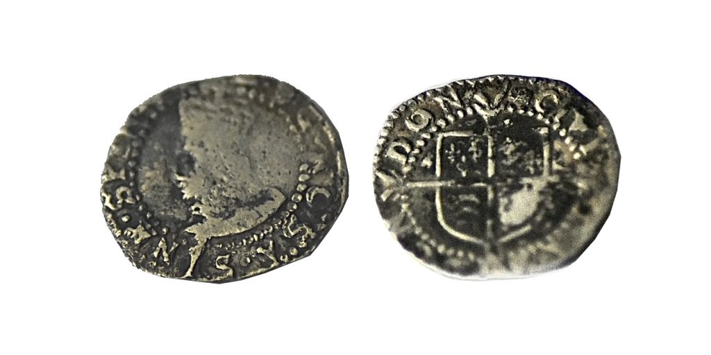 Elizabeth I penny - tom burton