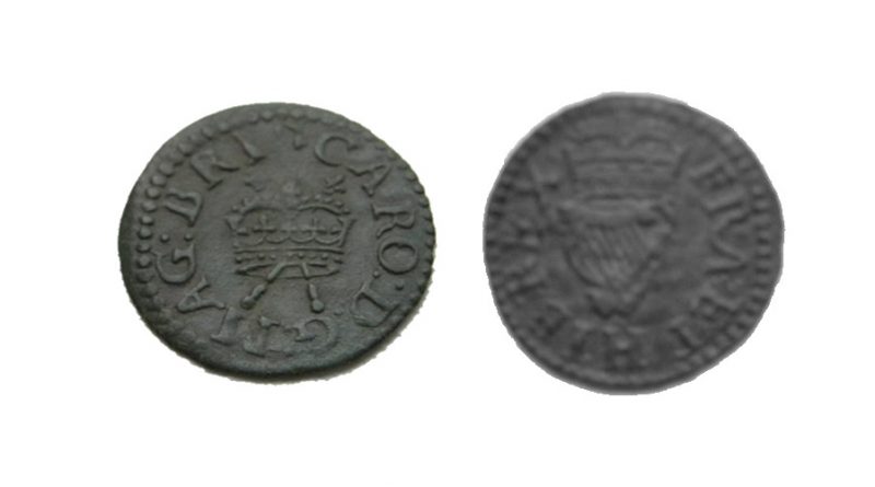 Charles I copper farthing