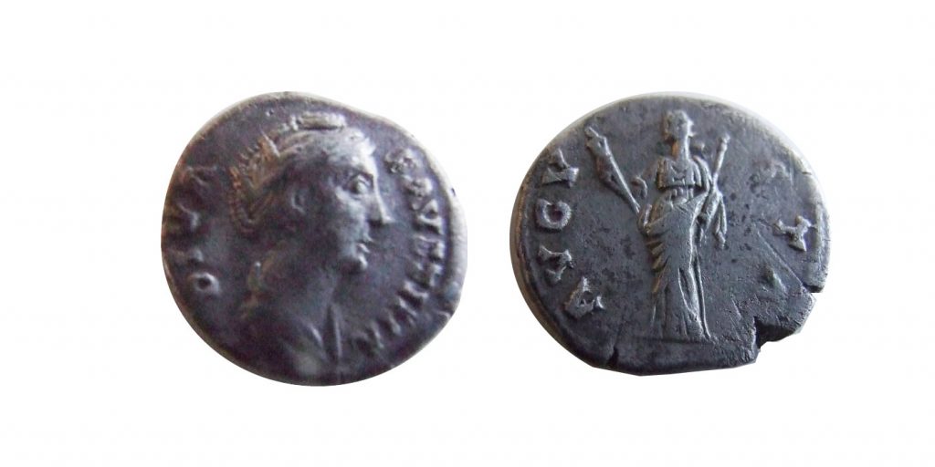 faustina denarius
