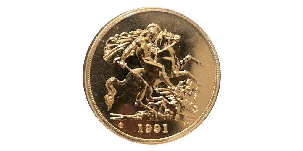 £5 gold piece
