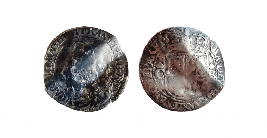 Charles I six shilling piece