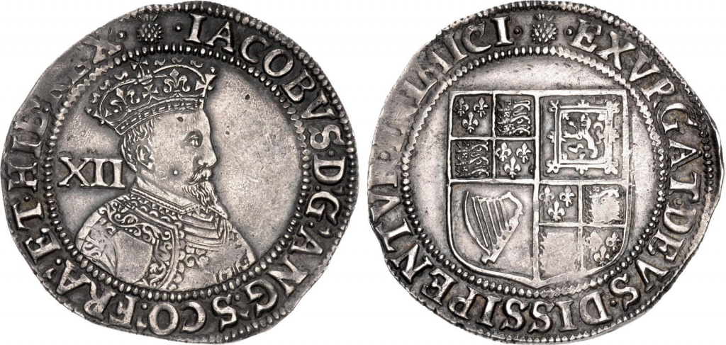 Lot 1031, James I, Shilling