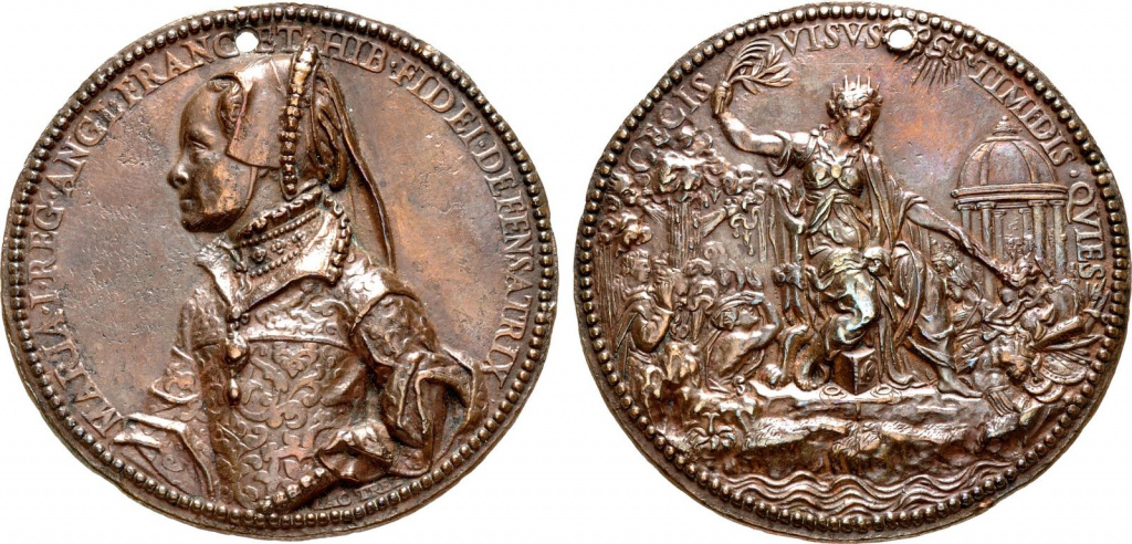 Lot 1086, Mary Cast Medal
