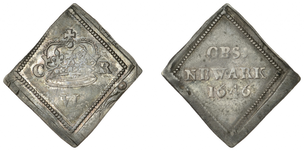 Lot 135, Charles I, sixpence