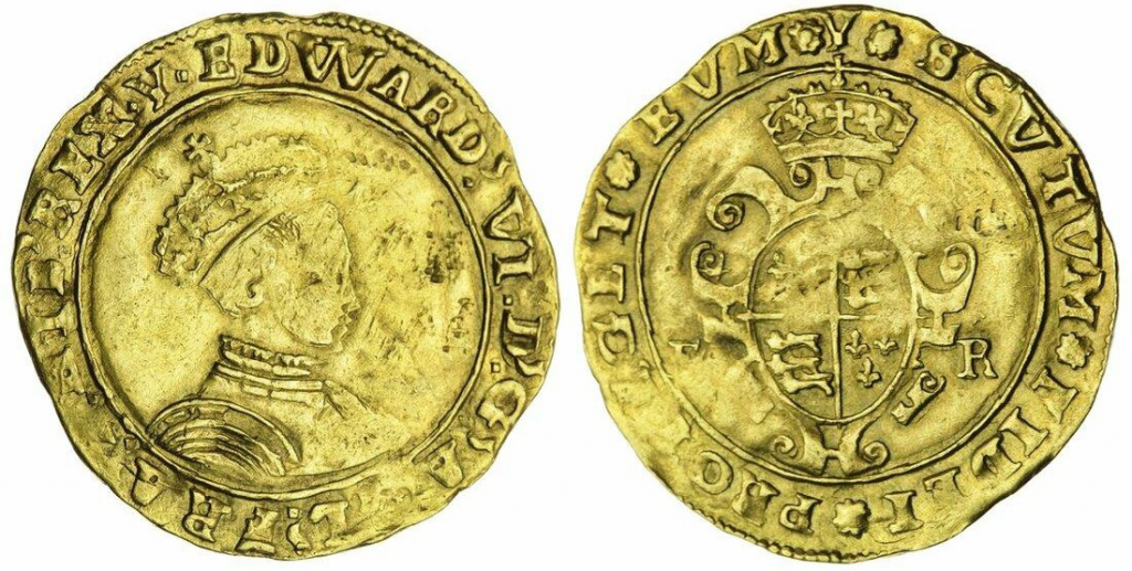 Lot 5298, Edward VI Half-Sovereign