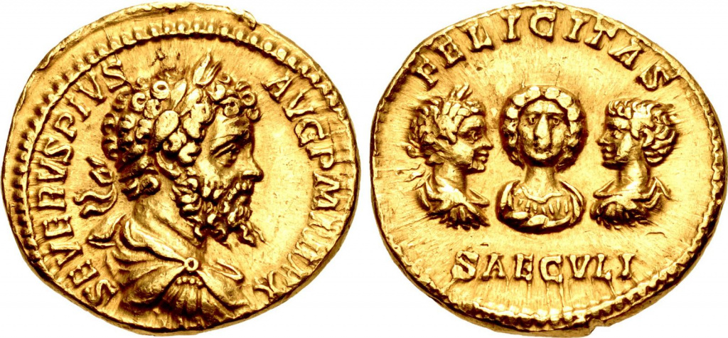 Lot 573 - Septimus Severus, Aureus