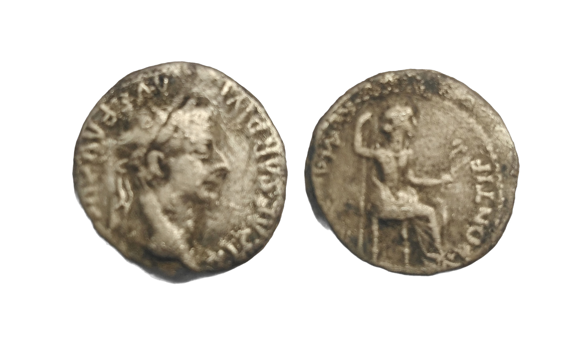 denarius coin tiberius