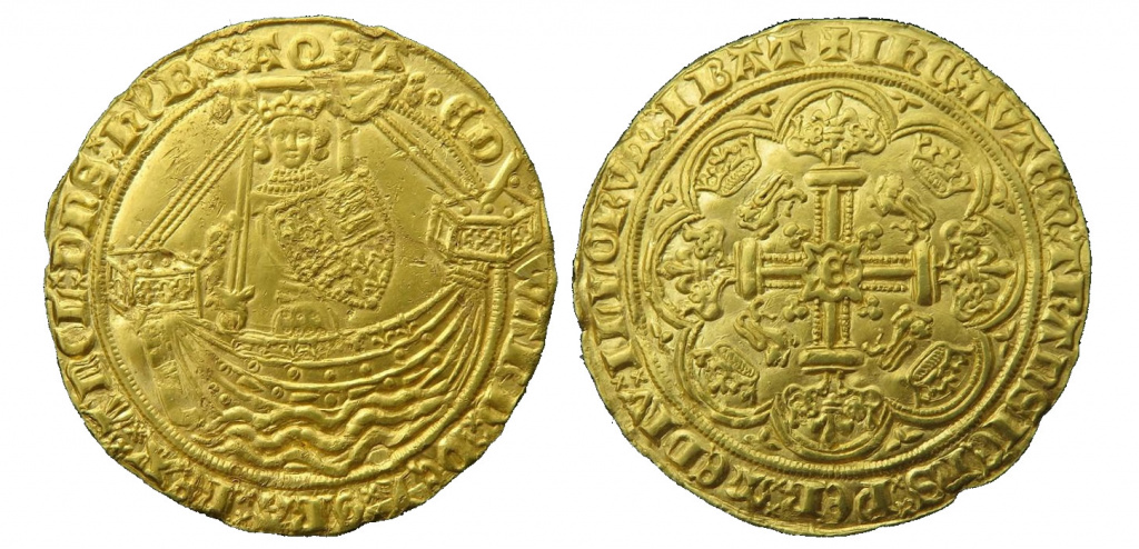 Lot 319, edward III noble