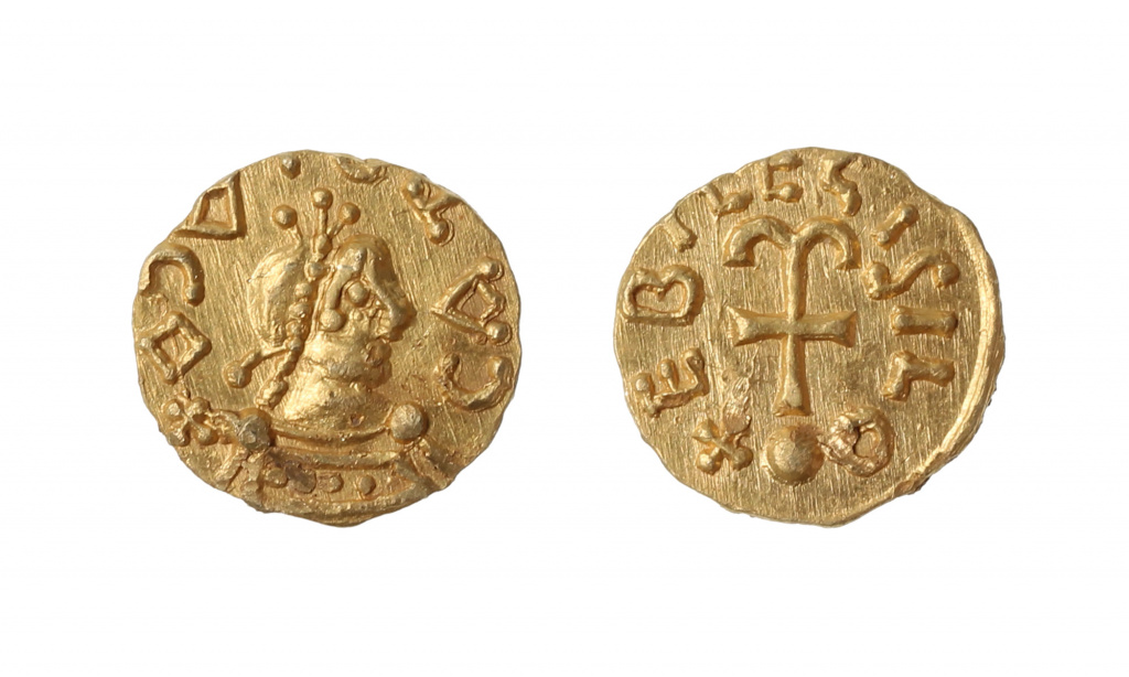 KENT83554C - merovingian tremissis 2