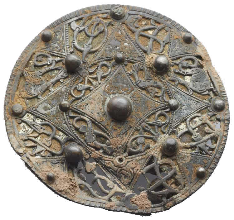 anglo-saxon disc brooch