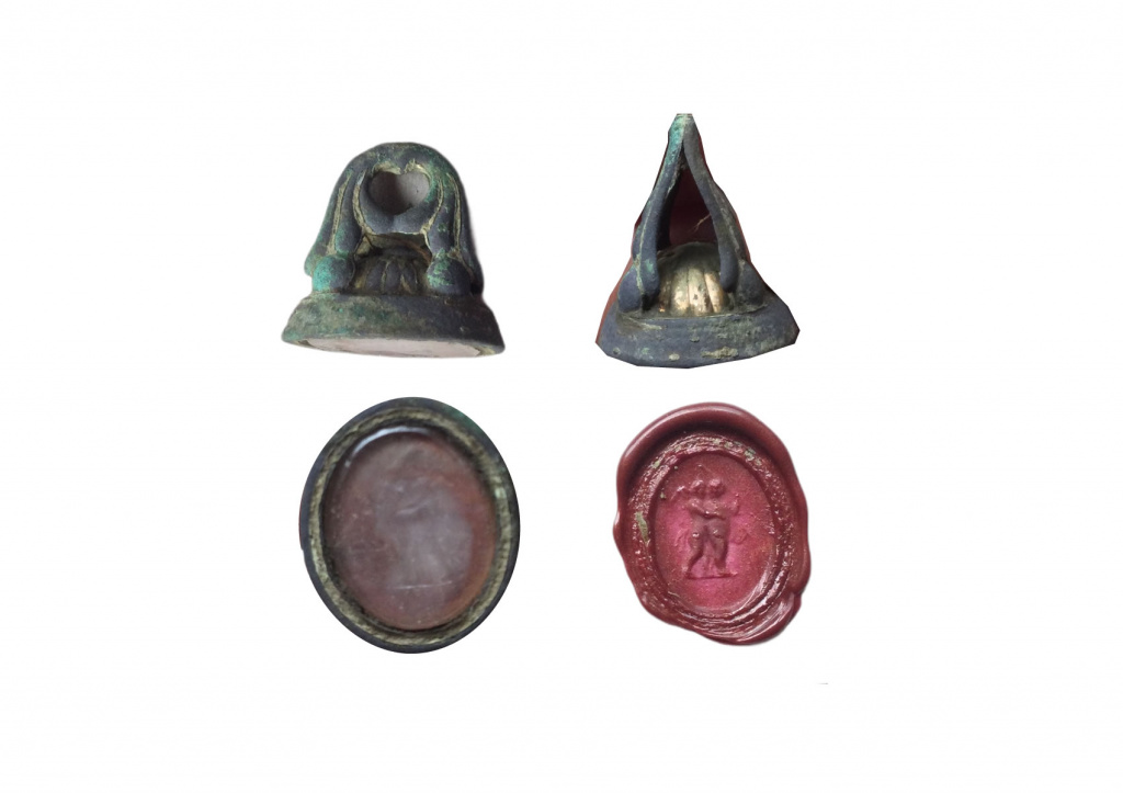 18th century seal matrix