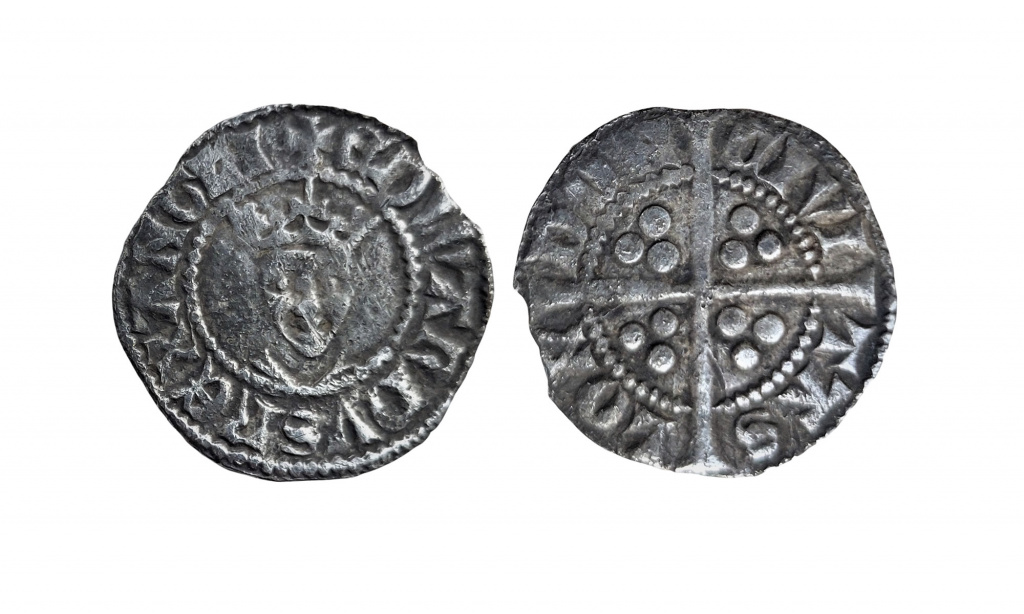 Edward II half penny