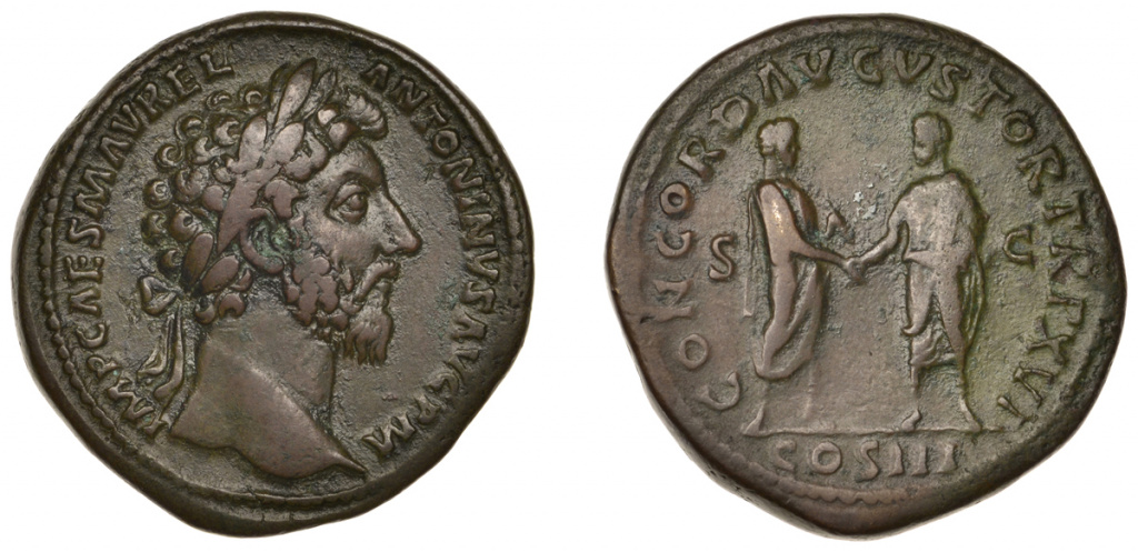 Marcus Aurelius sestertius