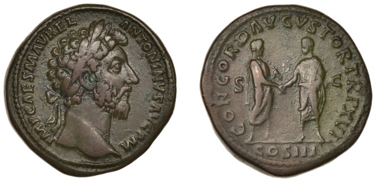 Marcus Aurelius sestertius