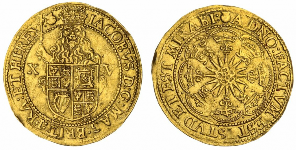 Lot 35, James I, Lion Ryal