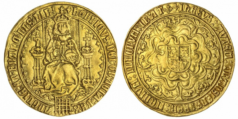 Lot 42, Henry VII Sovereign