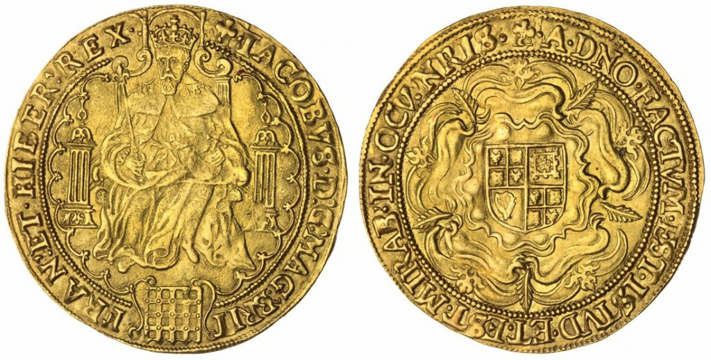 Lot 49, James I Rose Ryal