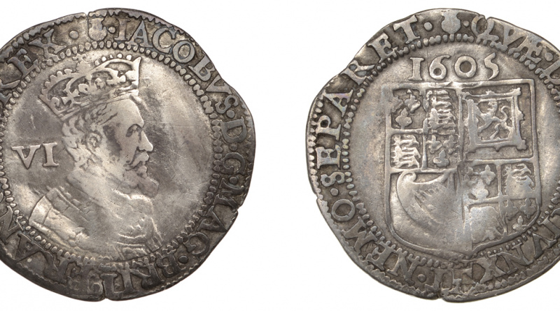 James I of Scotland, six shillings