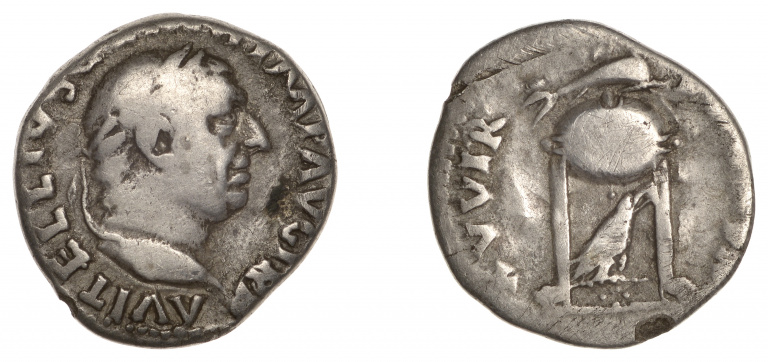 Vitellius, denarius