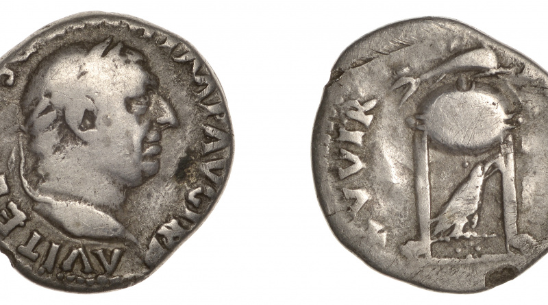 Vitellius, denarius