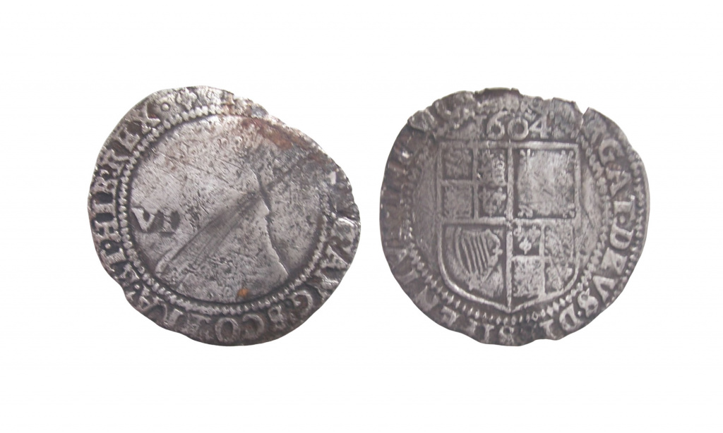 sixpence of James I
