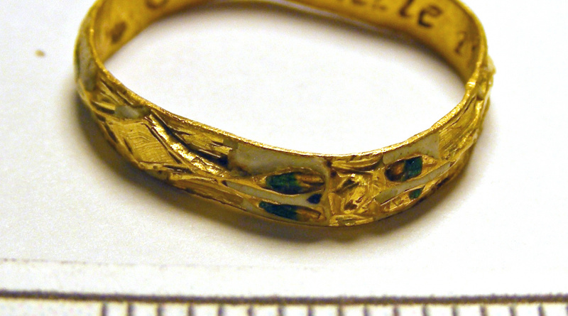 17th Century posy ring