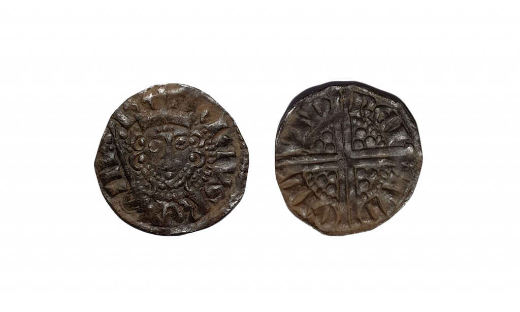 Henry III voided long cross penny