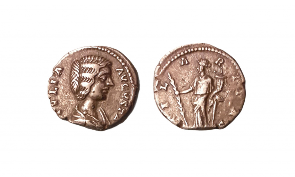 denarius of Julia Domna