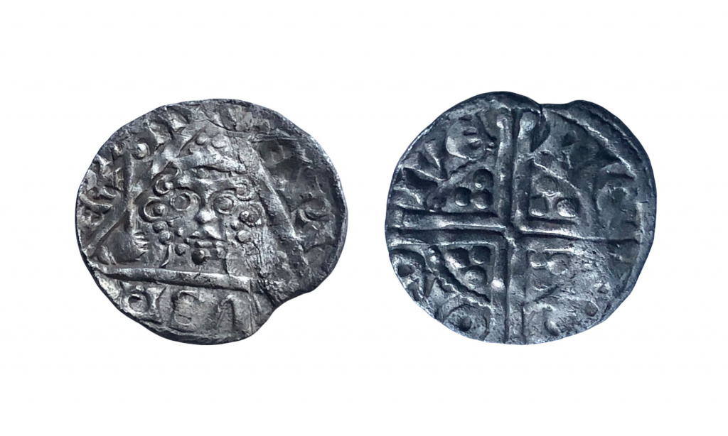 Irish voided long cross penny of Henry III