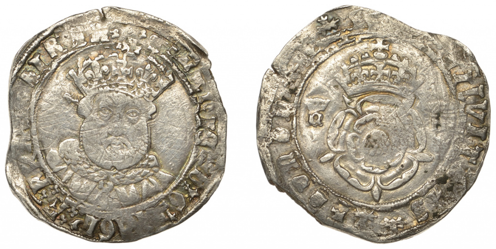 Lot 126, Henry VIII, Testoon