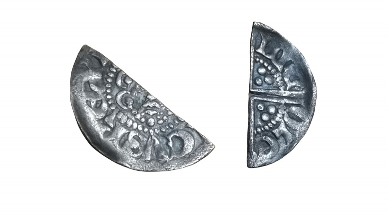Cut halfpenny of Henry III