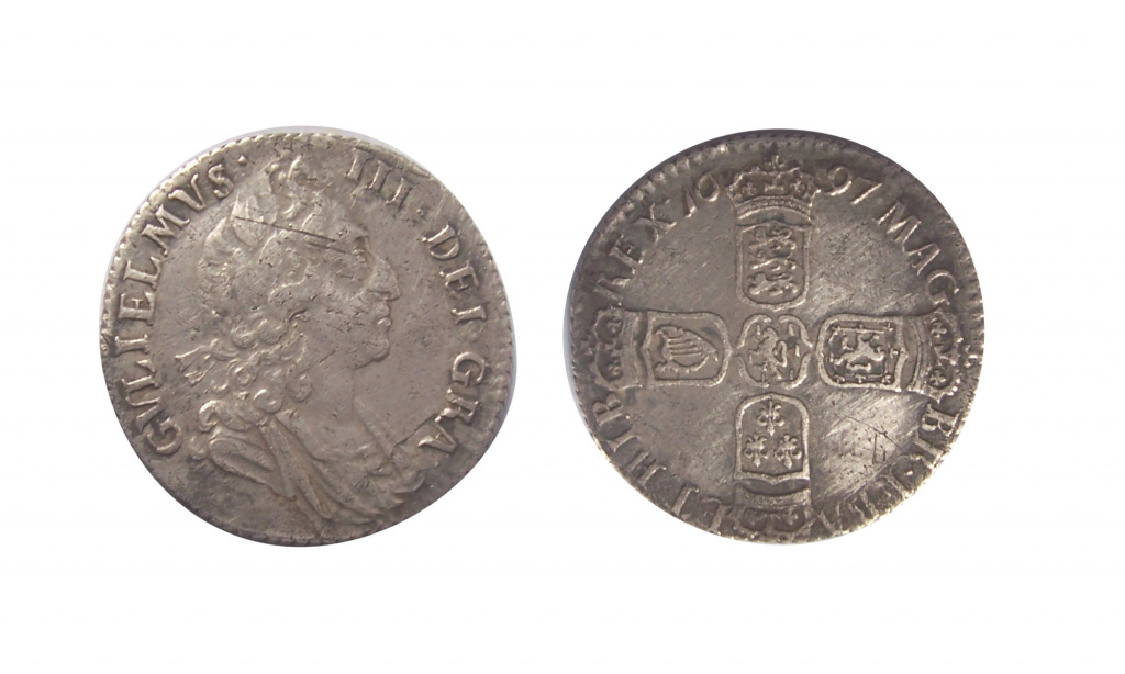 William III sixpence