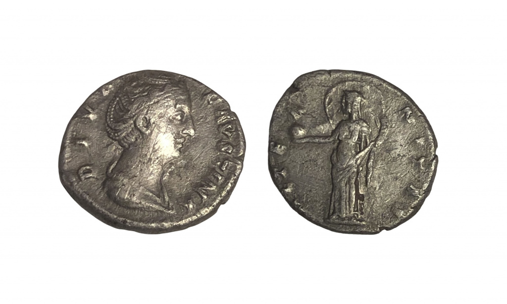 denarius of Diva Faustina Senior