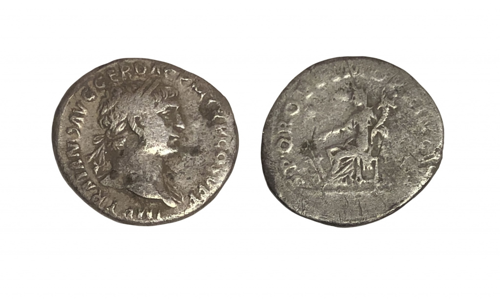 denarius of Trajan
