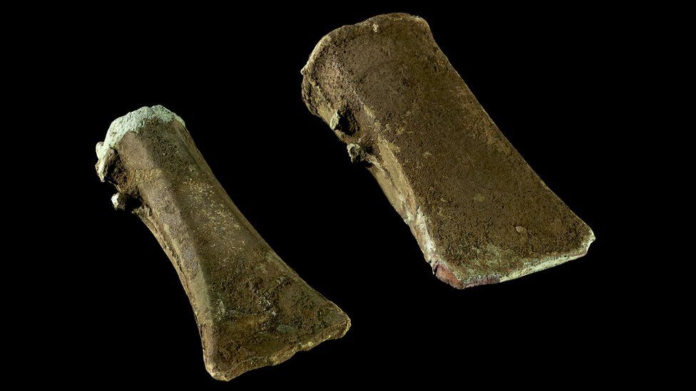 Bronze socketed axes