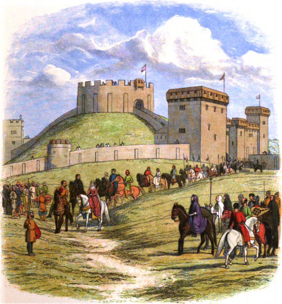 King Stephen's forces allowing Empress Matilda to leave Queen Adeliza's home at Arundel Castle in 1139